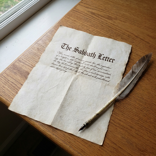 The Sabbath Letter
